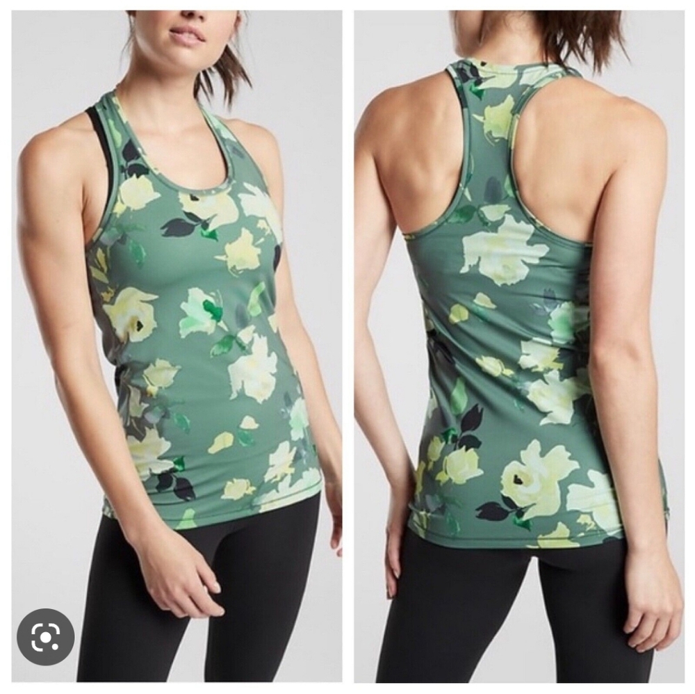 Athleta Shanti Printed Tank